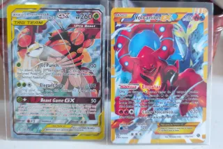 Pheromosa & Buzzwole y Volcanion