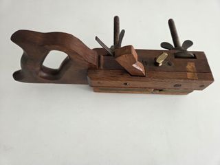 Cepillo carpintero antiguo madera 1ª mitad s. XX