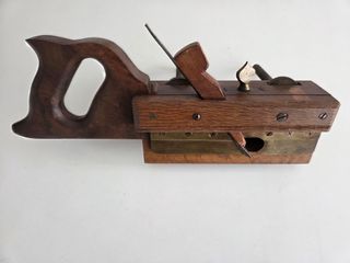 Cepillo carpintero antiguo madera 1ª mitad s. XX