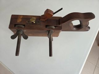 Cepillo carpintero antiguo madera 1ª mitad s. XX