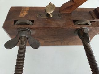 Cepillo carpintero antiguo madera 1ª mitad s. XX