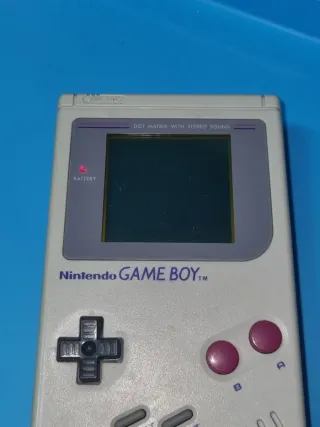 Nintendo Game Boy Grigio/Bianco perfettamente funz