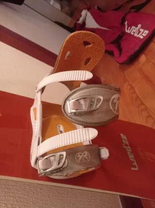 Tabla Snowboard Wedze y Fijaciones Raiden
