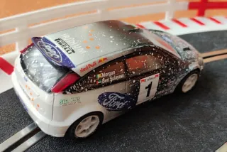 Scalextric Ford Focus WRC Nieve