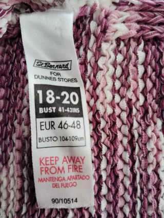 Jersey Dunnes Stores Morado y Blanco