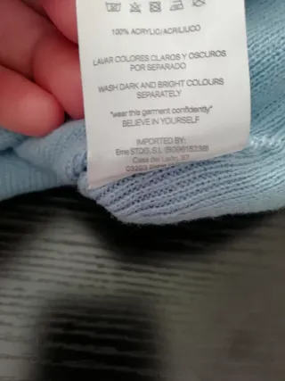 Gorro emestudio azul