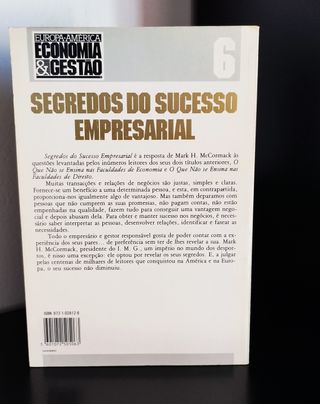 Segredos do Sucesso Empresarial de Mark H. McCorma