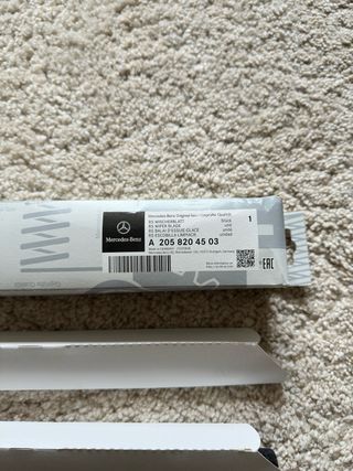 Kit de escobillas limpiaparabrisas de MercedesBenz