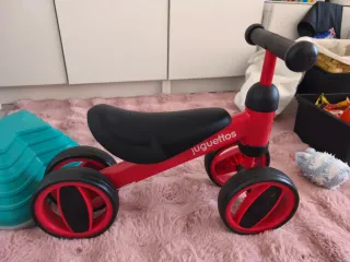Bici de aprendizaje roja Juguettos