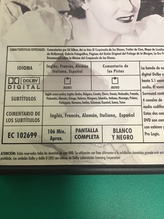 DVD El Crepúsculo de los Dioses Edición Especial