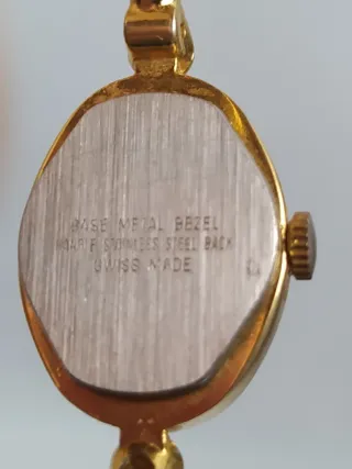 Reloj Lucerne Vintage Suizo Mujer Dorado