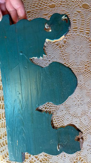 Perchero infantil payasos madera