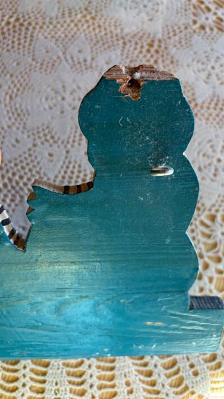 Perchero infantil payasos madera