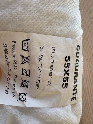 Rellenos para cojín 55x55cm