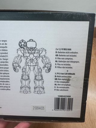 Robot Policía IR Juguete