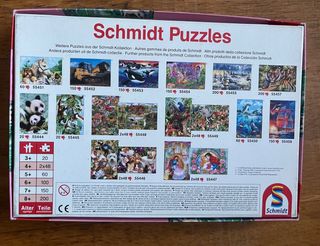 Puzzle Schmidt 200 piezas Unicornios