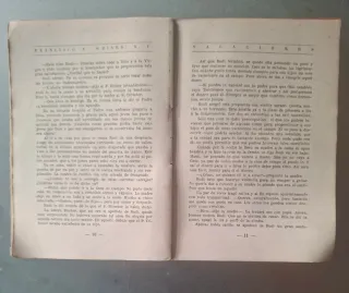 Libro juvenil VACACIONES años 40
