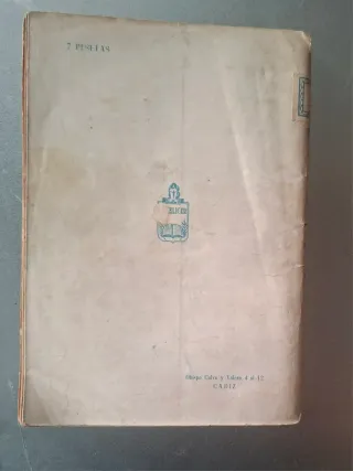 Libro juvenil VACACIONES años 40