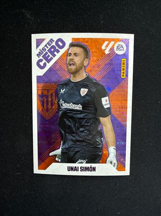 Unai Simón Mister Cero / Colección LaLiga Panini