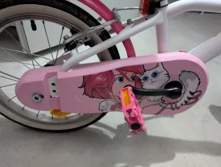 Bicicleta Infantil B'TWIN Doctor Girl 500 Rosa