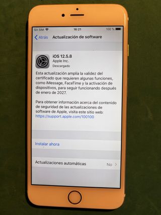 Apple iPhone 6 Plus 16GB Oro/Blanco