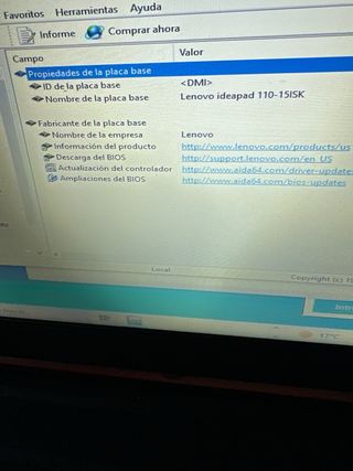 Lenovo Ideapad 110 15ikb - Pieza