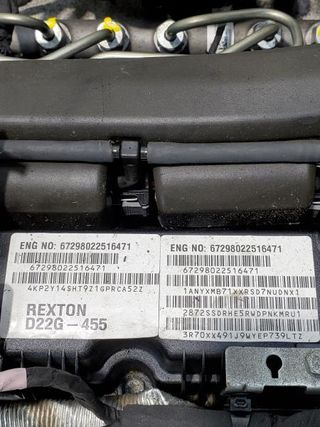Motor SSANGYONG REXTON MK2 2022