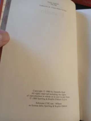 Libro l'anello di Danielle steel