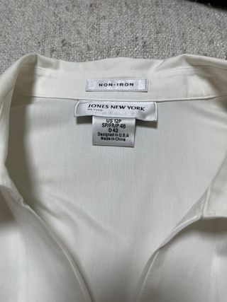Camisa Blanca Jones New York Talla M
