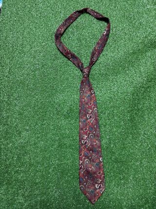 Corbata Pierre Cardin Seda Estampado Vintage