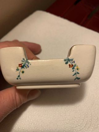 Posacenere/svuotatasche ceramica decorato