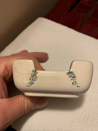 Posacenere/svuotatasche ceramica decorato