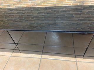 Mueble TV negro brillo