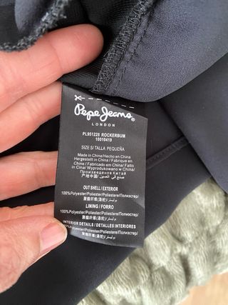 Vestido Pepe Jeans Negro Talla S