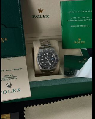 Rolex Submariner Negro Automático