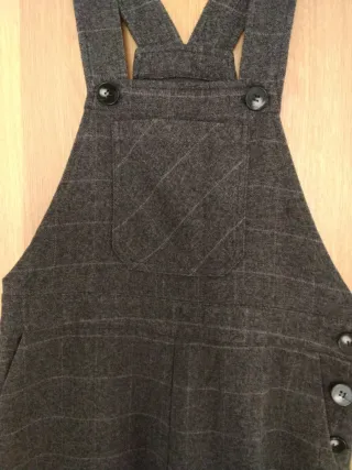 Peto invierno mujer gris