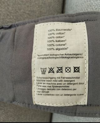 Mochila Portabebés Manduca Pure Cotton