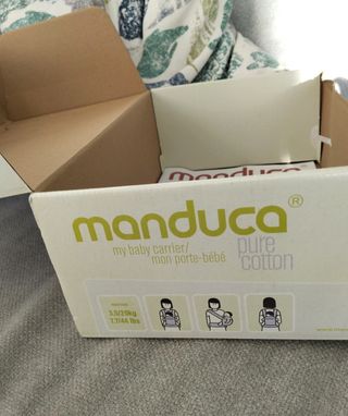 Mochila Portabebés Manduca Pure Cotton