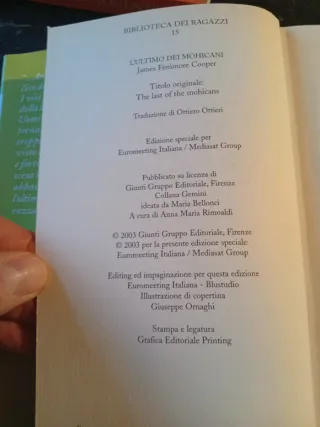 L'ultimo dei mohicani