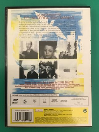 Milagro en Milán DVD Clásico Italiano