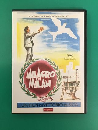 Milagro en Milán DVD Clásico Italiano