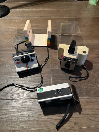 Lotto Polaroid anni 70/80 piu compatta anni 80