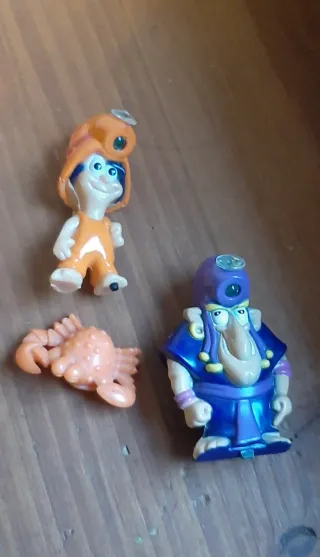 3 Personaggi Lampaclima Kinder Ferrero 2006