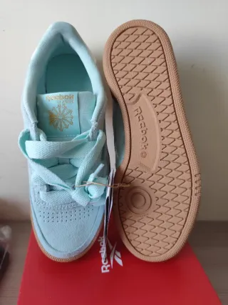 Reebok Club C 85 Suede Verde Goma