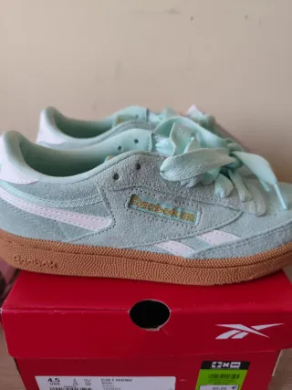 Reebok Club C 85 Suede Verde Goma