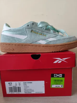 Reebok Club C 85 Suede Verde Goma