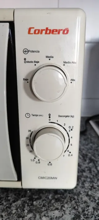 Microondas Corberó Blanco