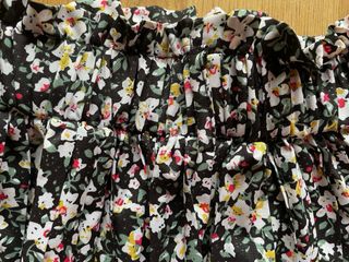 Falda plisada estampada floreada -Shein XS