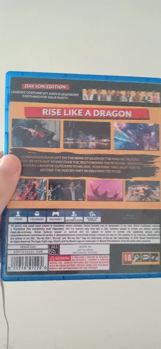 Yakuza Like a Dragon Ps4