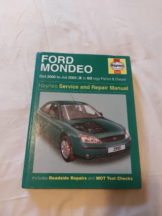 Manual Haynes Ford Mondeo MK3 (2000-2003)